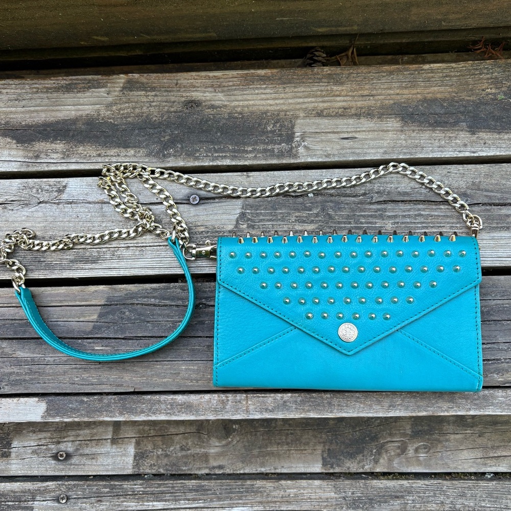 Rebecca Minkoff Studded Chain Clutch